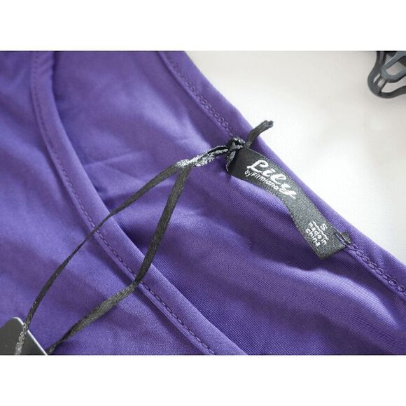 Women's Purple Short Sleeve Top S - Picture 7 of 8